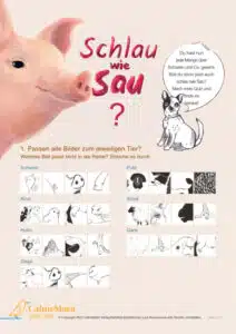 Titelseite Schlau wie Sau Raetselbogen