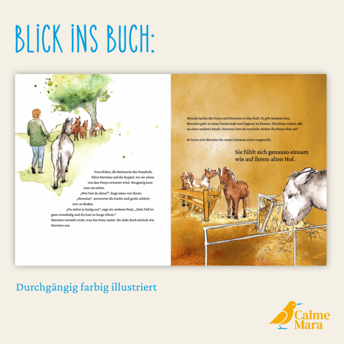 Blick ins Buch "Endlich Esel"