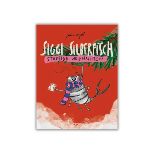 Cover vom Kinderbuch: Siggi Silberfisch - Staubige Weihnachten.